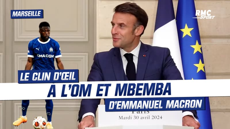 Marseille : Le clin d’œil d’Emmanuel Macron à Mbemba et à l’OM