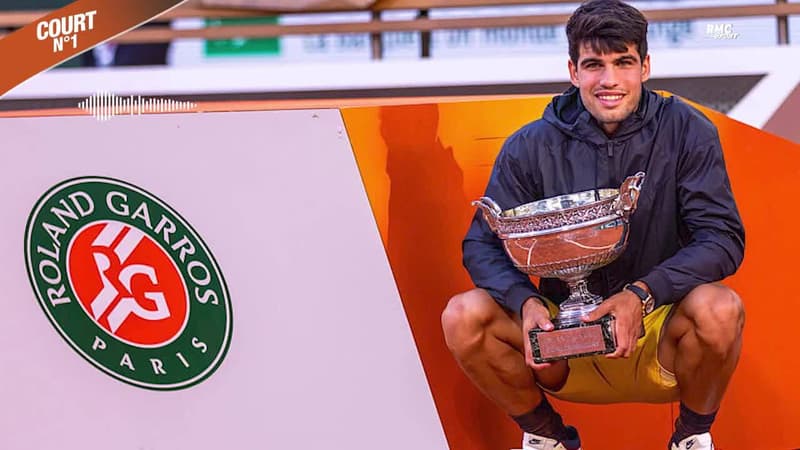 Roland-Garros: “C’est une bête, un animal”, vainqueur, Alcaraz affole les compteurs à 21 ans